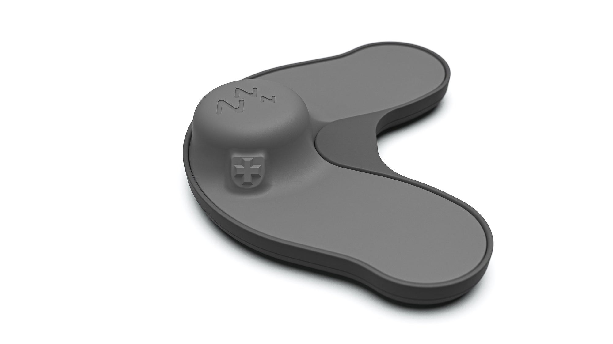Zeus anti-snore device in its charger