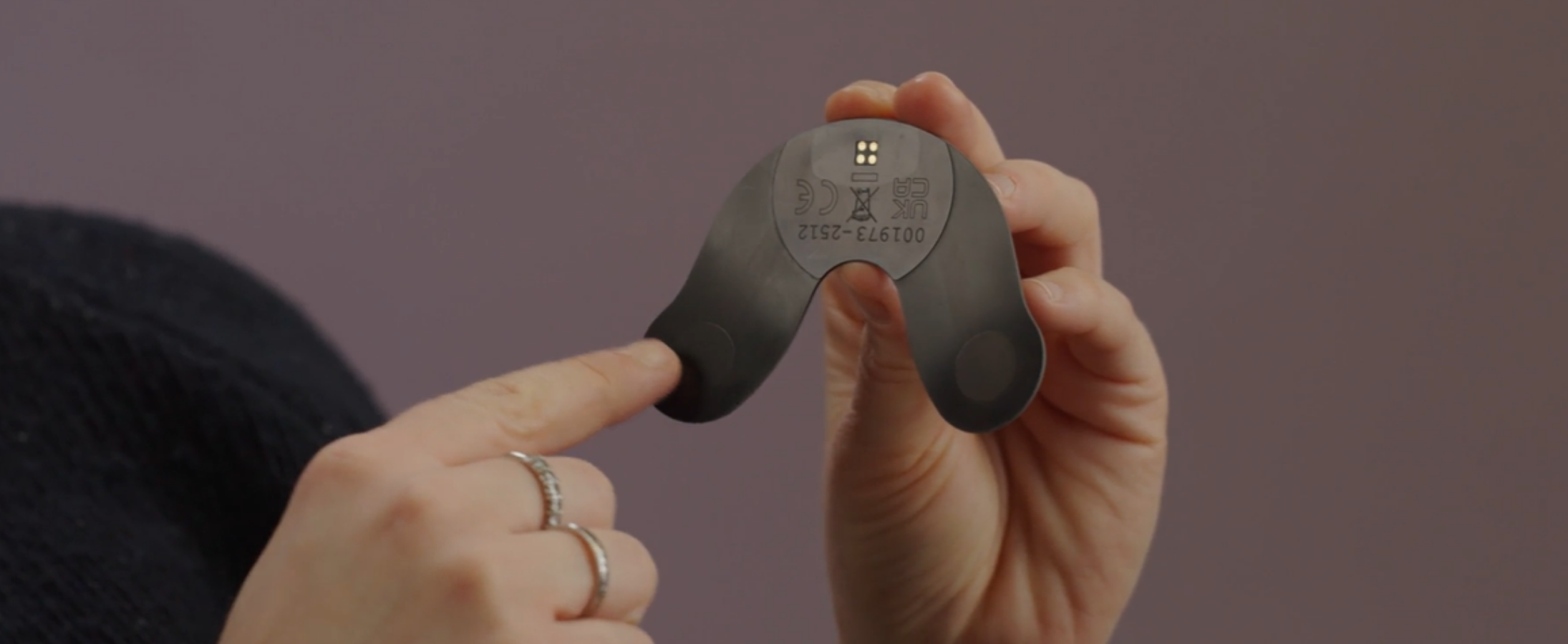 Zeus closup back of anti-snoring device